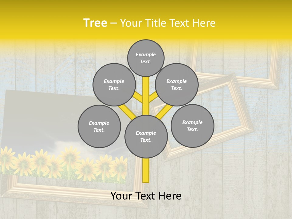 Sky Artistic Lumber PowerPoint Template