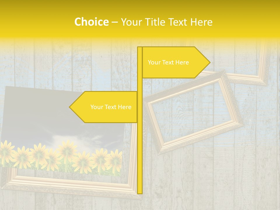 Sky Artistic Lumber PowerPoint Template