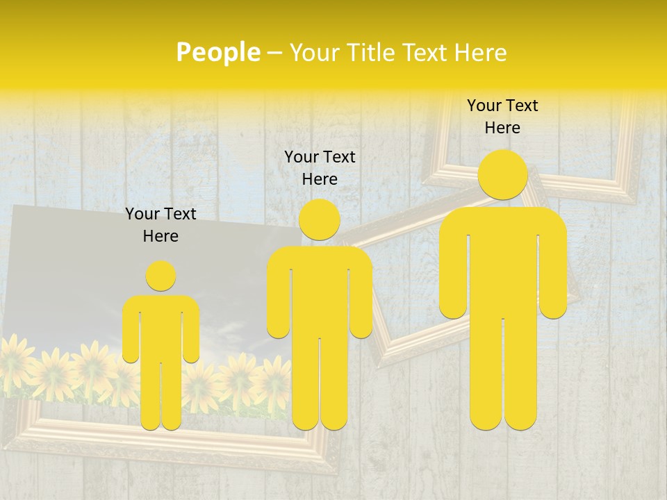 Sky Artistic Lumber PowerPoint Template