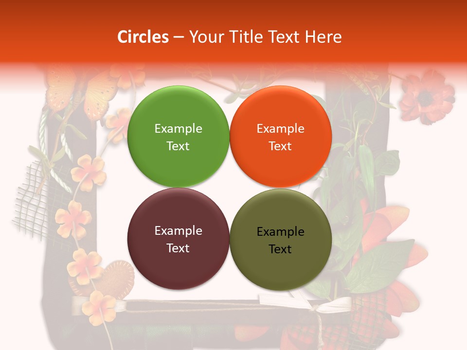 Fotoalbum Vintage Verzieren PowerPoint Template