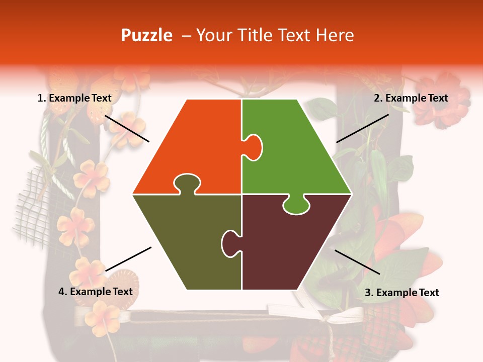 Fotoalbum Vintage Verzieren PowerPoint Template