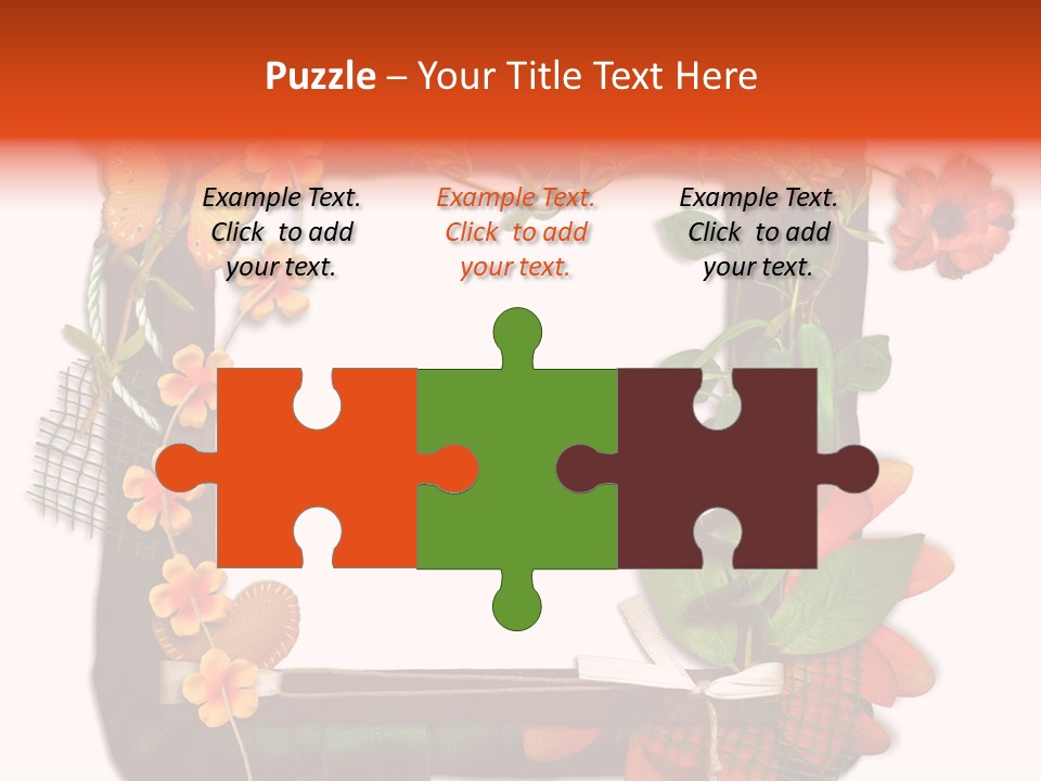 Fotoalbum Vintage Verzieren PowerPoint Template