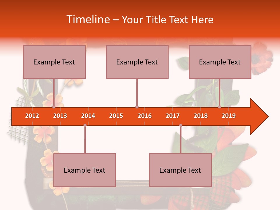 Fotoalbum Vintage Verzieren PowerPoint Template