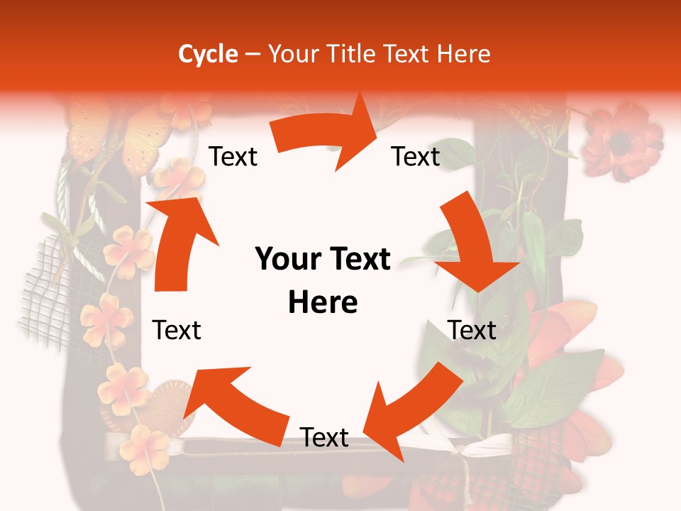 Fotoalbum Vintage Verzieren PowerPoint Template