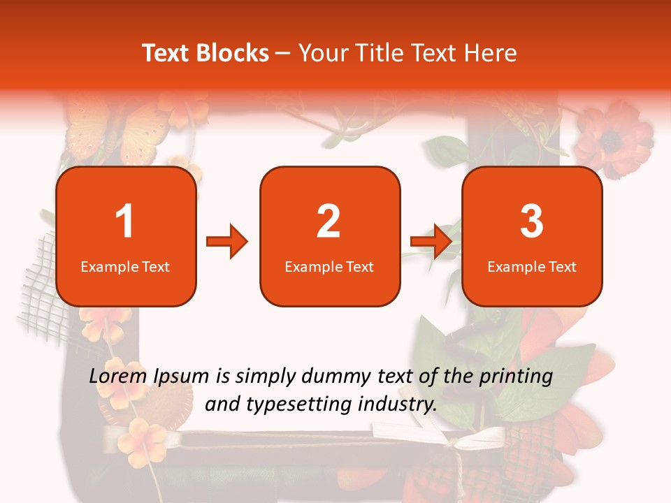 Fotoalbum Vintage Verzieren PowerPoint Template