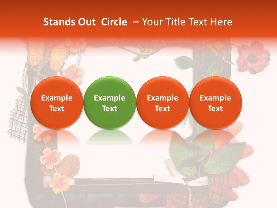 Fotoalbum Vintage Verzieren PowerPoint Template