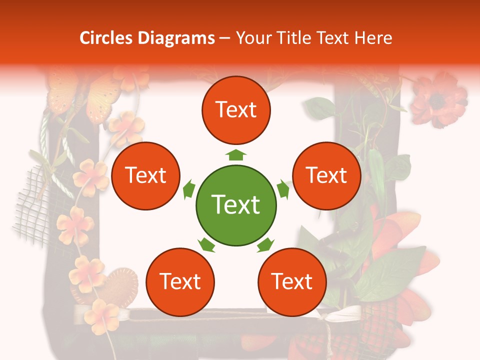 Fotoalbum Vintage Verzieren PowerPoint Template