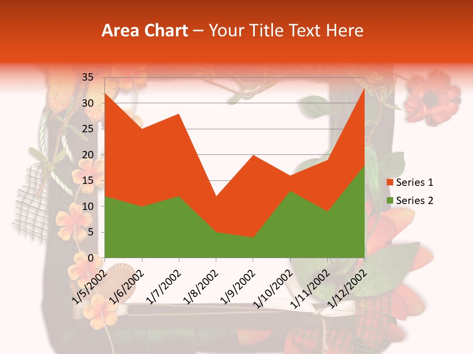 Fotoalbum Vintage Verzieren PowerPoint Template