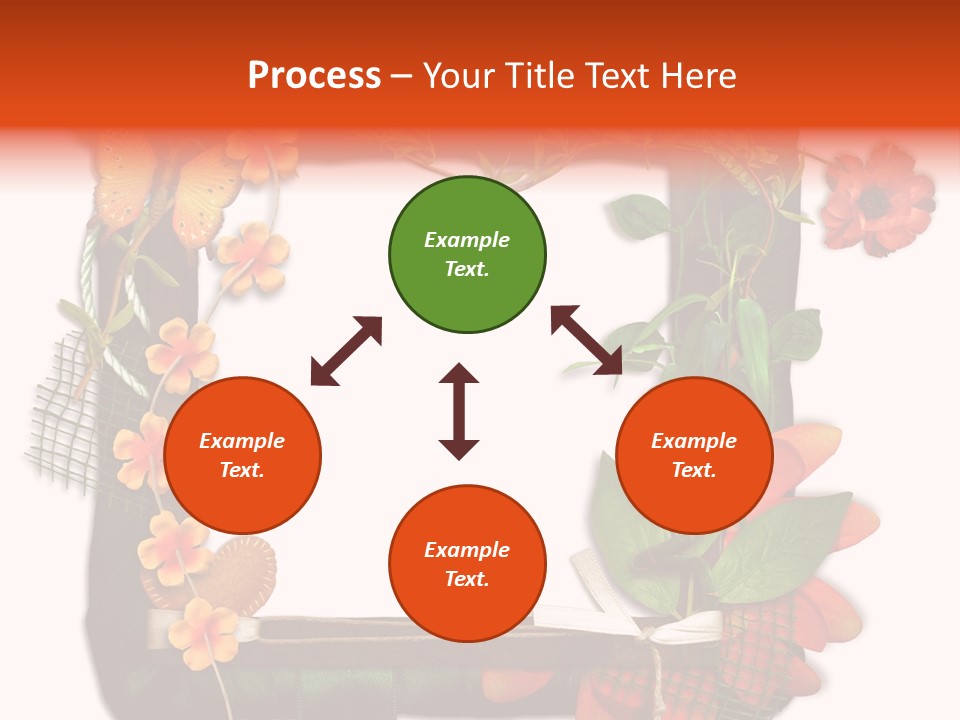 Fotoalbum Vintage Verzieren PowerPoint Template
