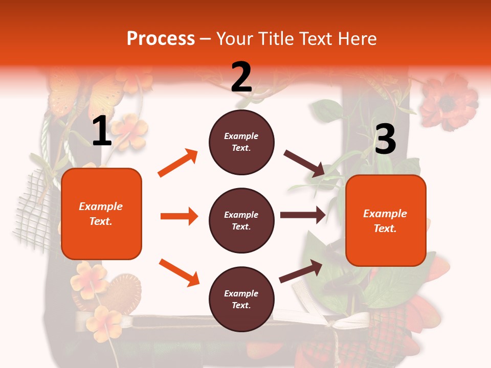 Fotoalbum Vintage Verzieren PowerPoint Template
