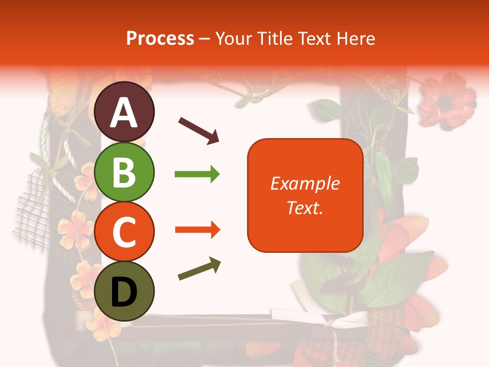 Fotoalbum Vintage Verzieren PowerPoint Template