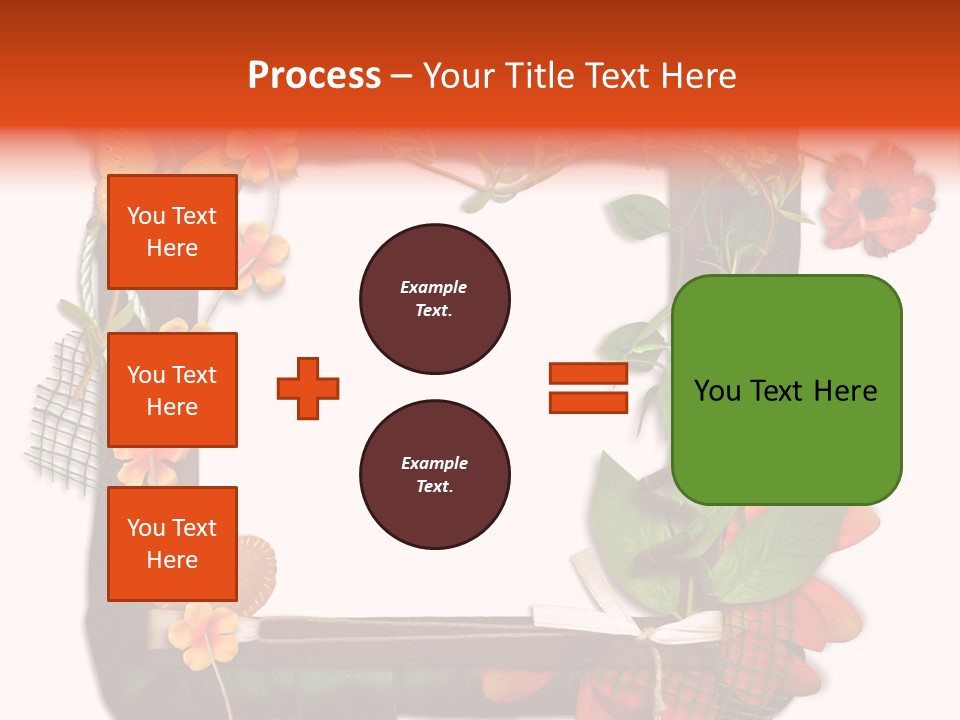 Fotoalbum Vintage Verzieren PowerPoint Template