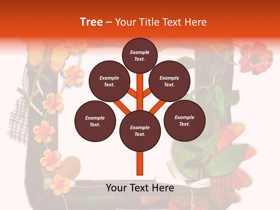 Fotoalbum Vintage Verzieren PowerPoint Template