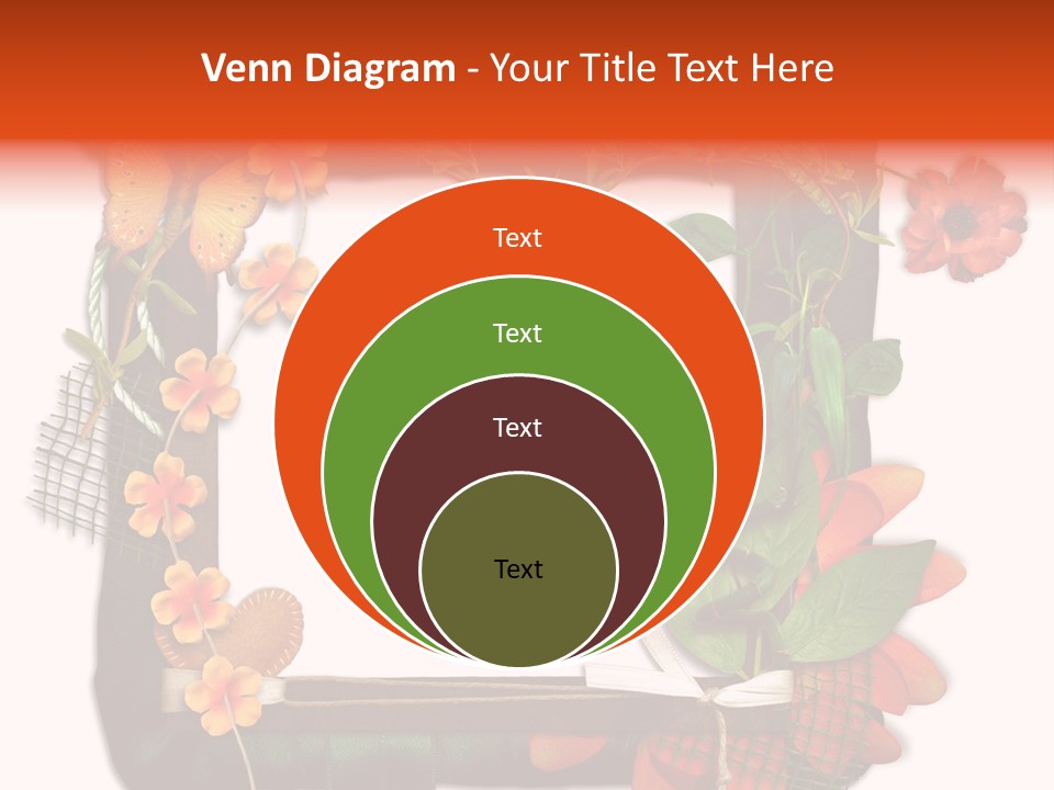 Fotoalbum Vintage Verzieren PowerPoint Template
