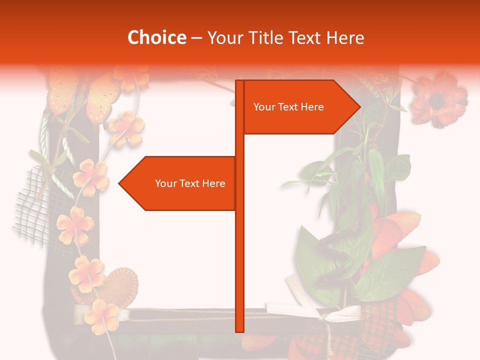 Fotoalbum Vintage Verzieren PowerPoint Template
