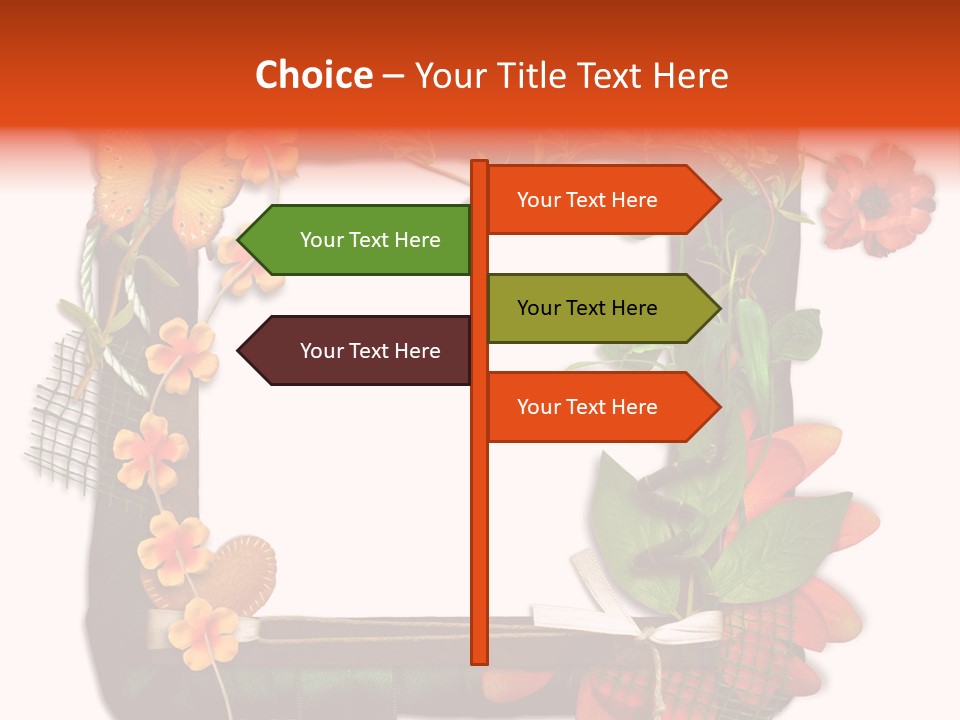 Fotoalbum Vintage Verzieren PowerPoint Template