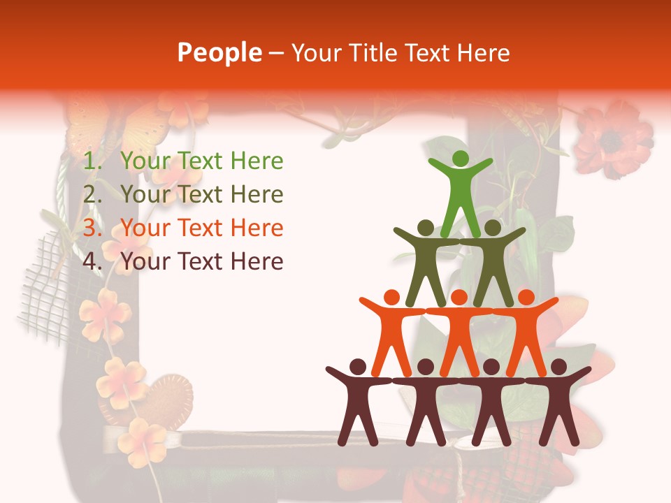 Fotoalbum Vintage Verzieren PowerPoint Template