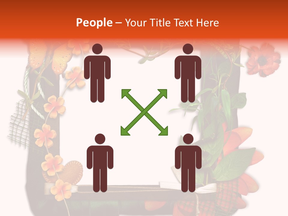 Fotoalbum Vintage Verzieren PowerPoint Template