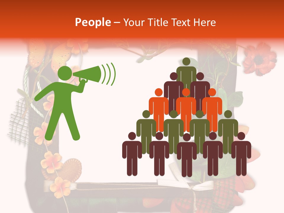 Fotoalbum Vintage Verzieren PowerPoint Template