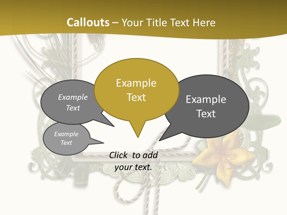 Vintage Bild Grunge PowerPoint Template