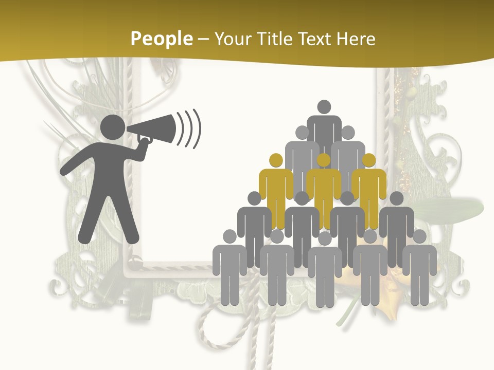 Vintage Bild Grunge PowerPoint Template