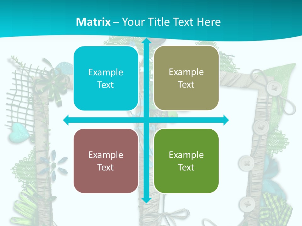 Rahmen Textur Geschm PowerPoint Template