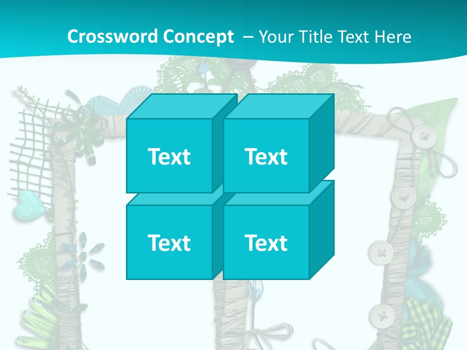 Rahmen Textur Geschm PowerPoint Template