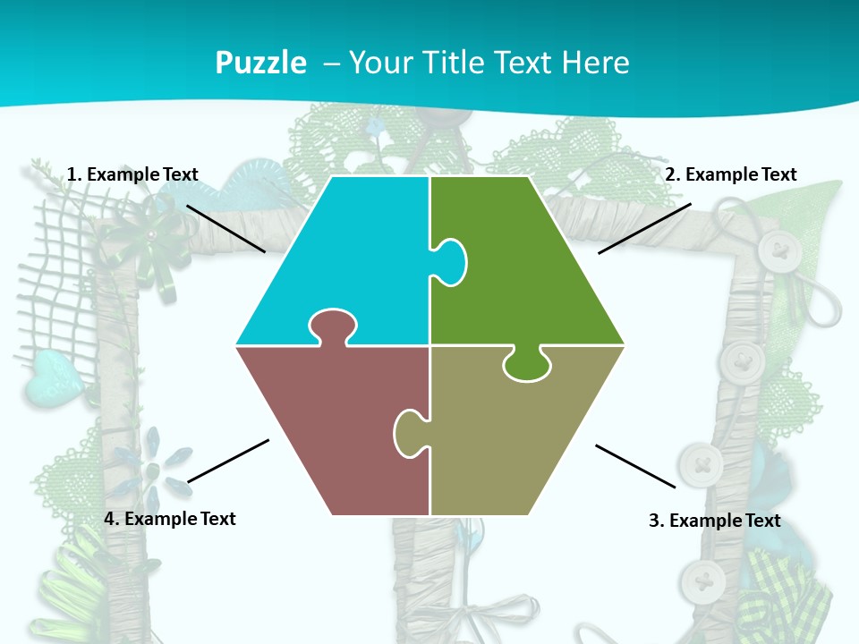 Rahmen Textur Geschm PowerPoint Template