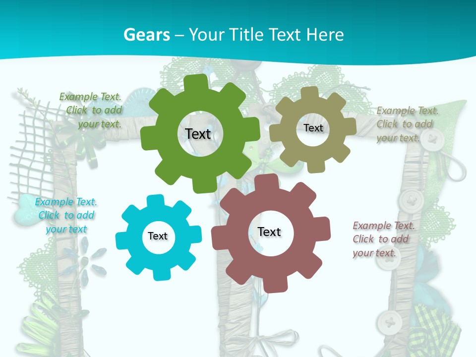 Rahmen Textur Geschm PowerPoint Template