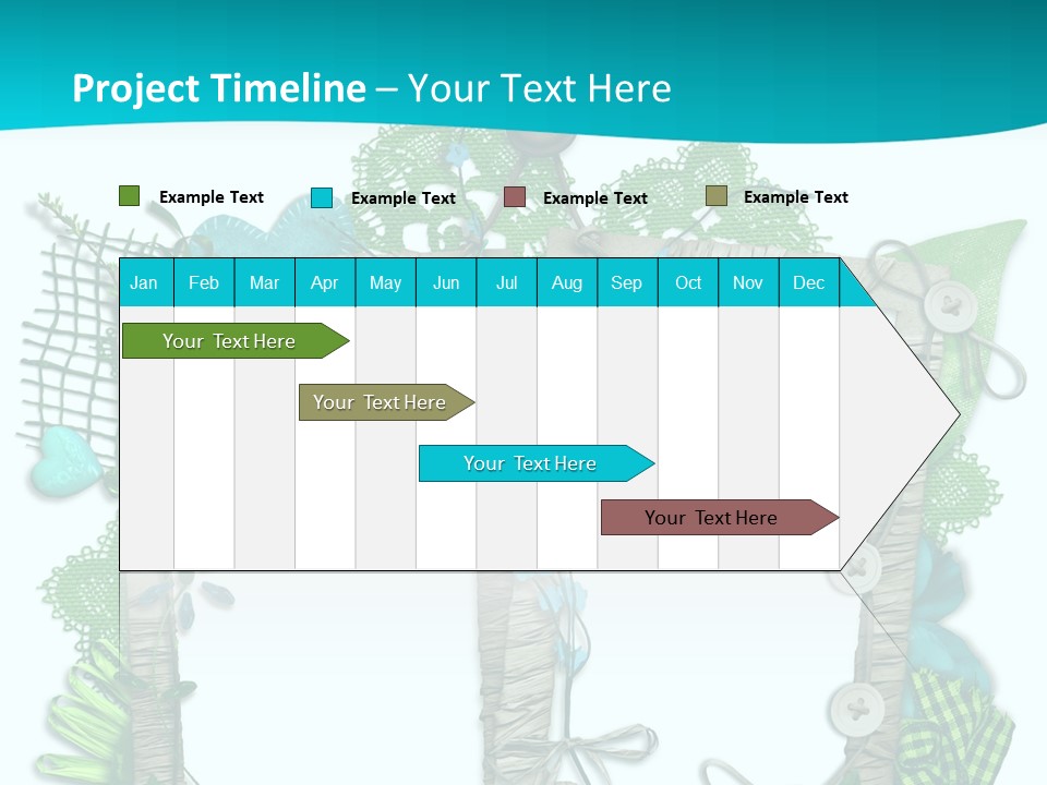 Rahmen Textur Geschm PowerPoint Template