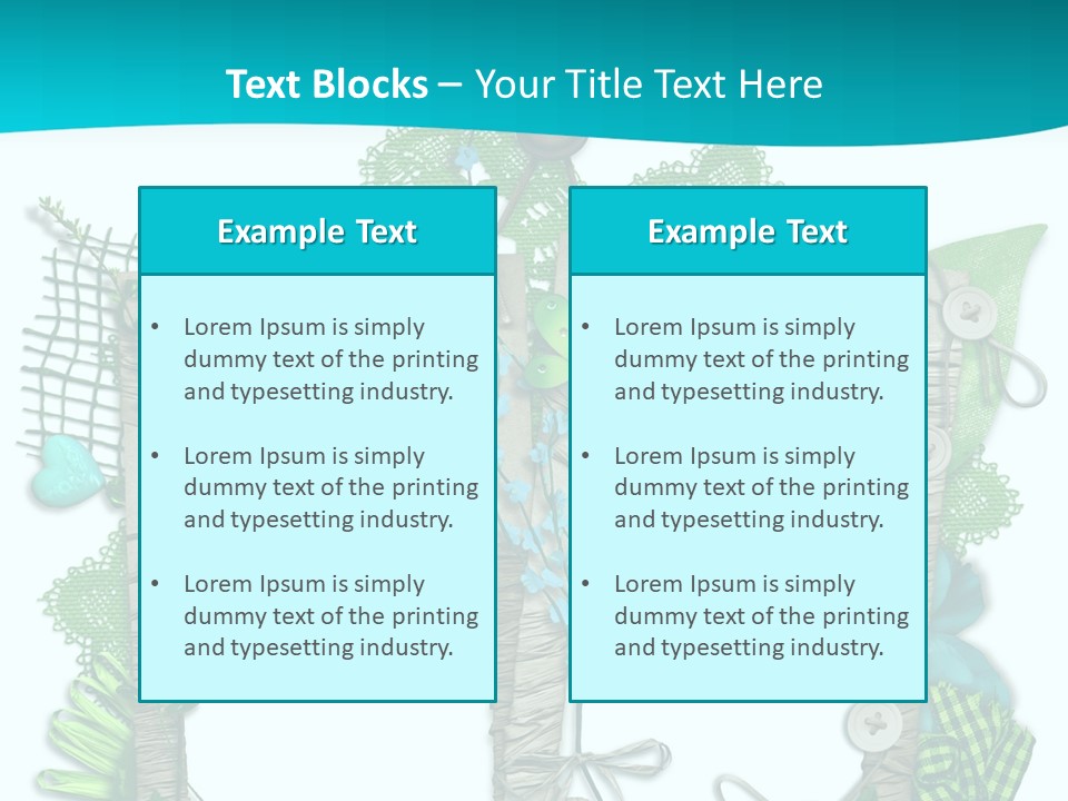 Rahmen Textur Geschm PowerPoint Template
