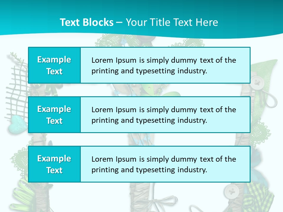 Rahmen Textur Geschm PowerPoint Template