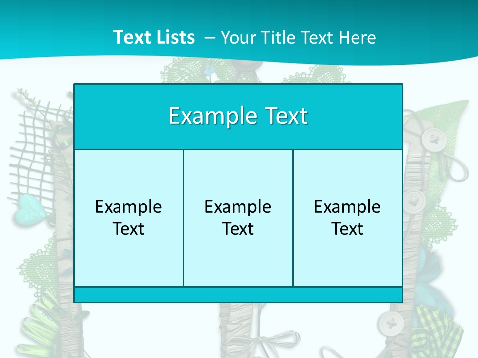 Rahmen Textur Geschm PowerPoint Template
