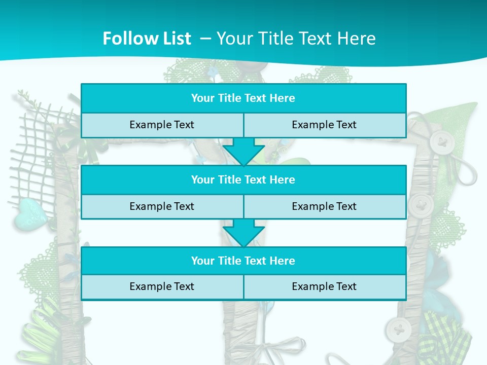 Rahmen Textur Geschm PowerPoint Template