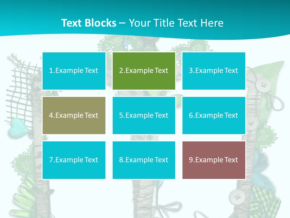 Rahmen Textur Geschm PowerPoint Template