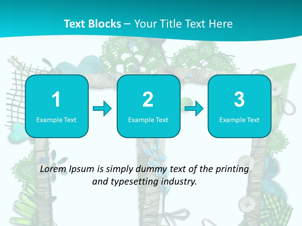 Rahmen Textur Geschm PowerPoint Template
