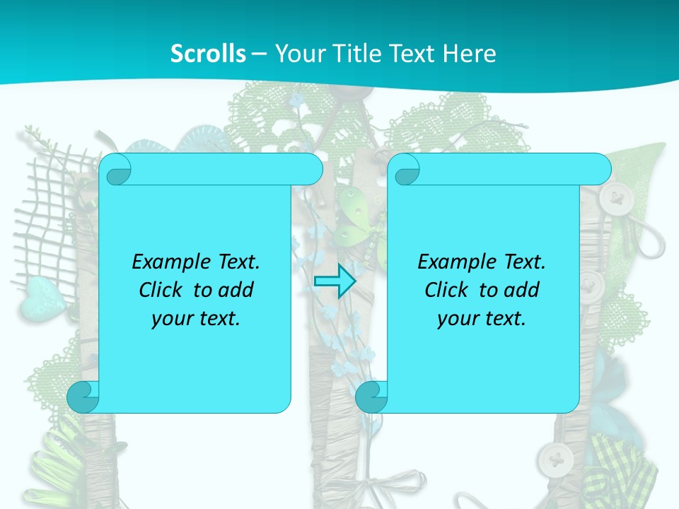Rahmen Textur Geschm PowerPoint Template