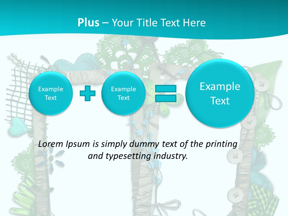 Rahmen Textur Geschm PowerPoint Template
