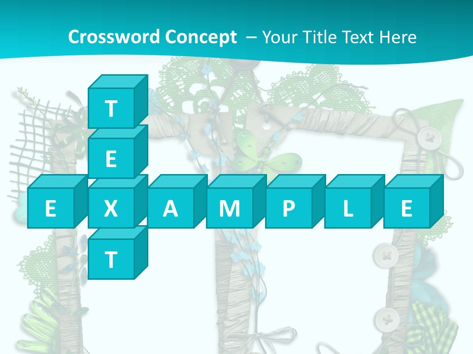 Rahmen Textur Geschm PowerPoint Template