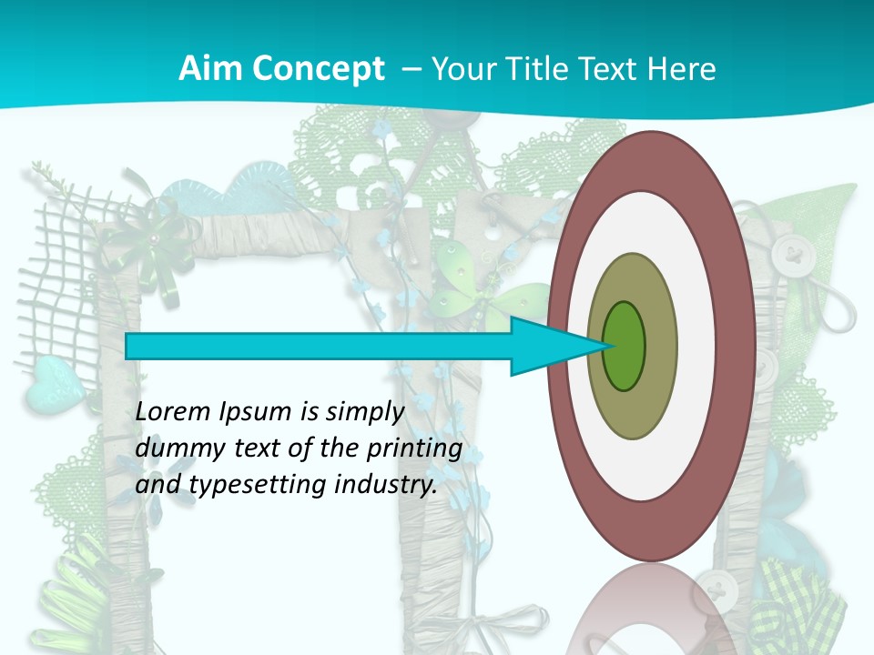Rahmen Textur Geschm PowerPoint Template