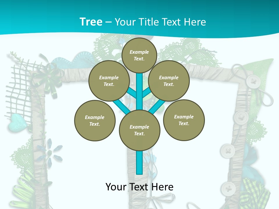 Rahmen Textur Geschm PowerPoint Template