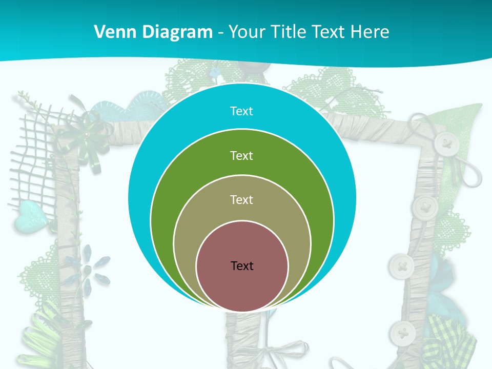 Rahmen Textur Geschm PowerPoint Template