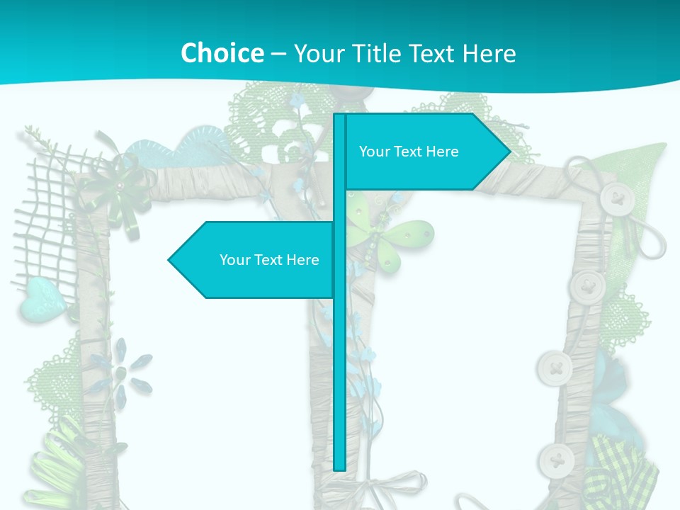 Rahmen Textur Geschm PowerPoint Template