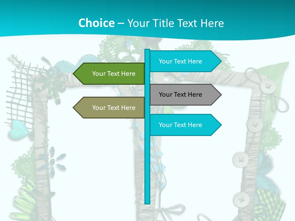 Rahmen Textur Geschm PowerPoint Template
