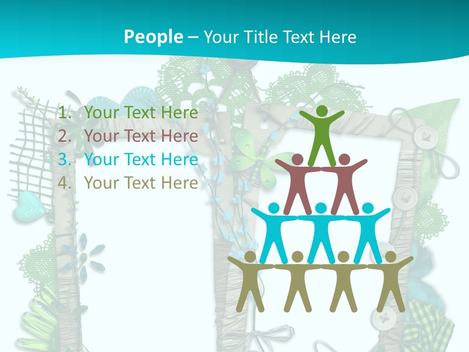 Rahmen Textur Geschm PowerPoint Template