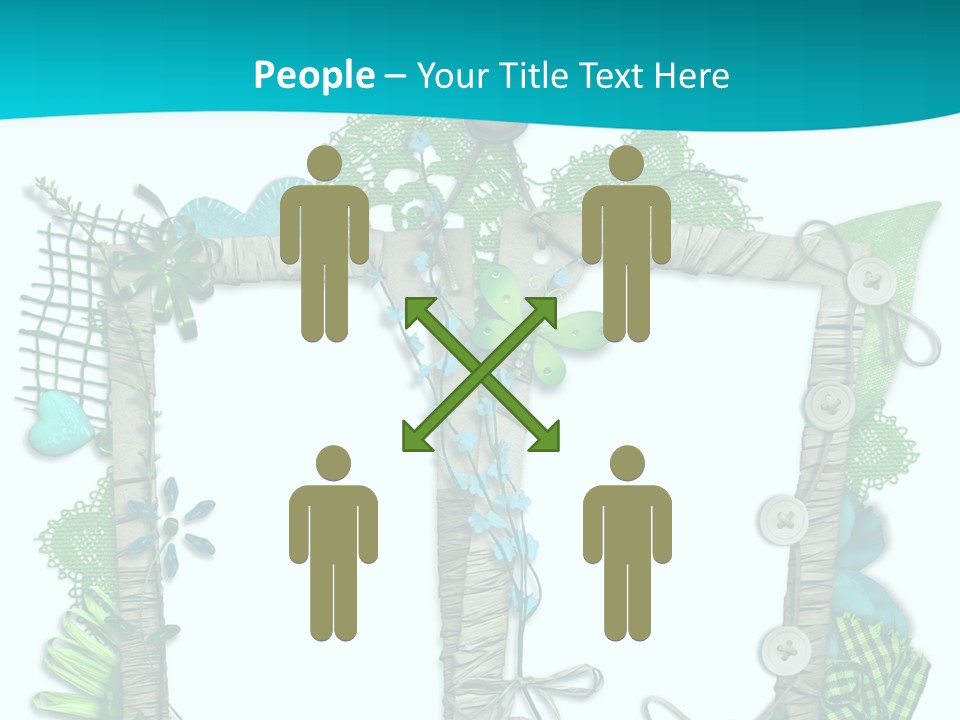 Rahmen Textur Geschm PowerPoint Template