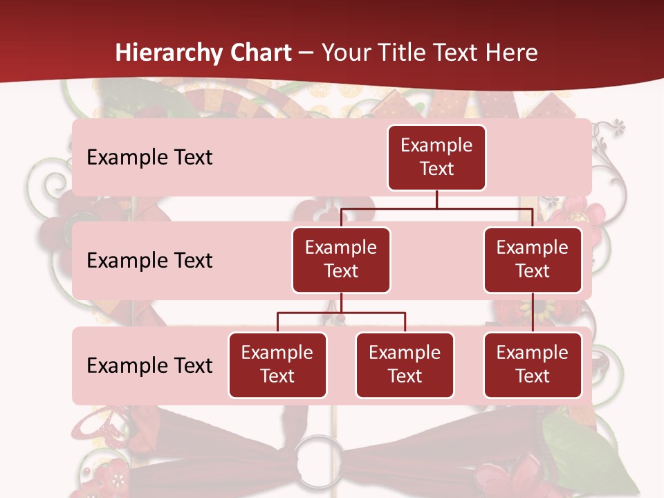Verziert Blumen Shabby PowerPoint Template