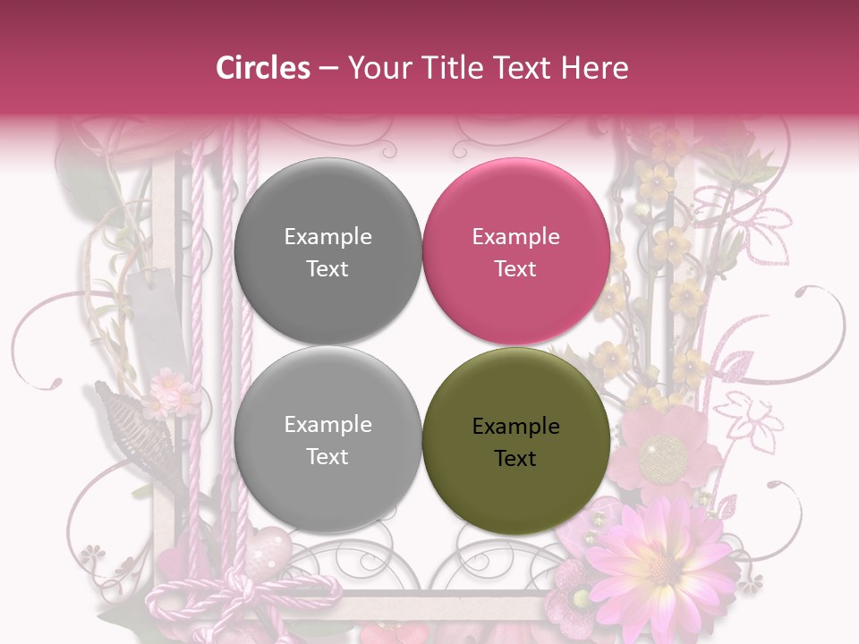 Scrapbooking Erinnerung Fotoalbum PowerPoint Template