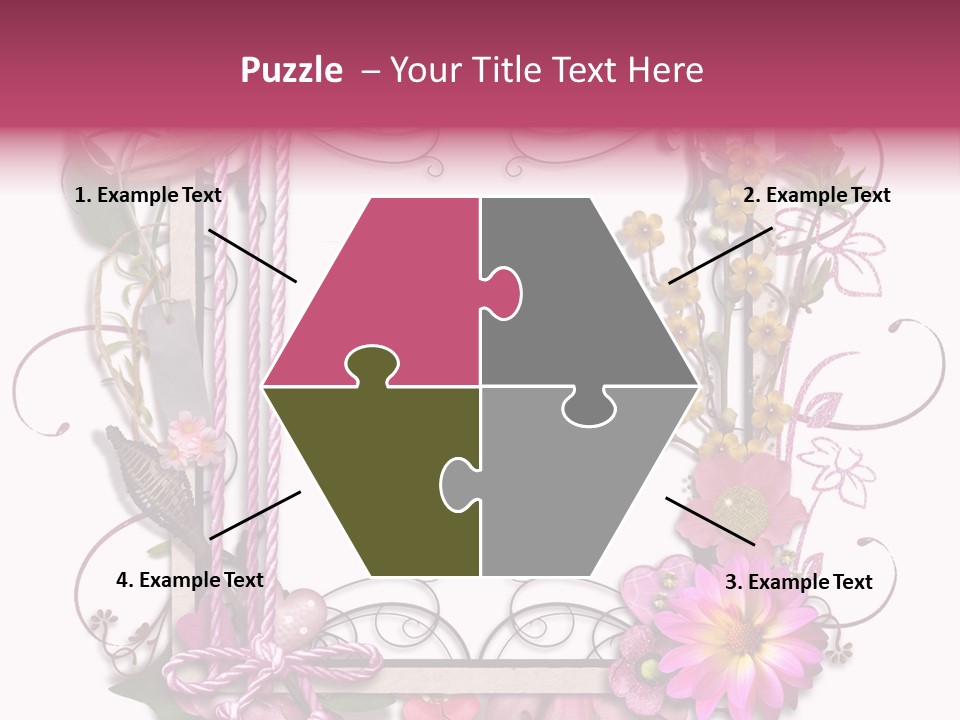 Scrapbooking Erinnerung Fotoalbum PowerPoint Template