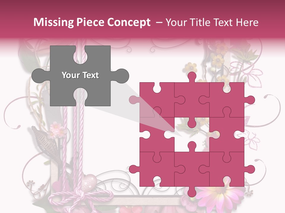 Scrapbooking Erinnerung Fotoalbum PowerPoint Template